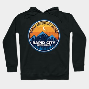 Rapid City South Dakota Where Adventure Begins Hoodie